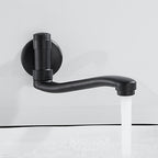 Shower Bath Filler Wall Mount Copper Low Arc Knob Handle Bathtub Faucet Trim