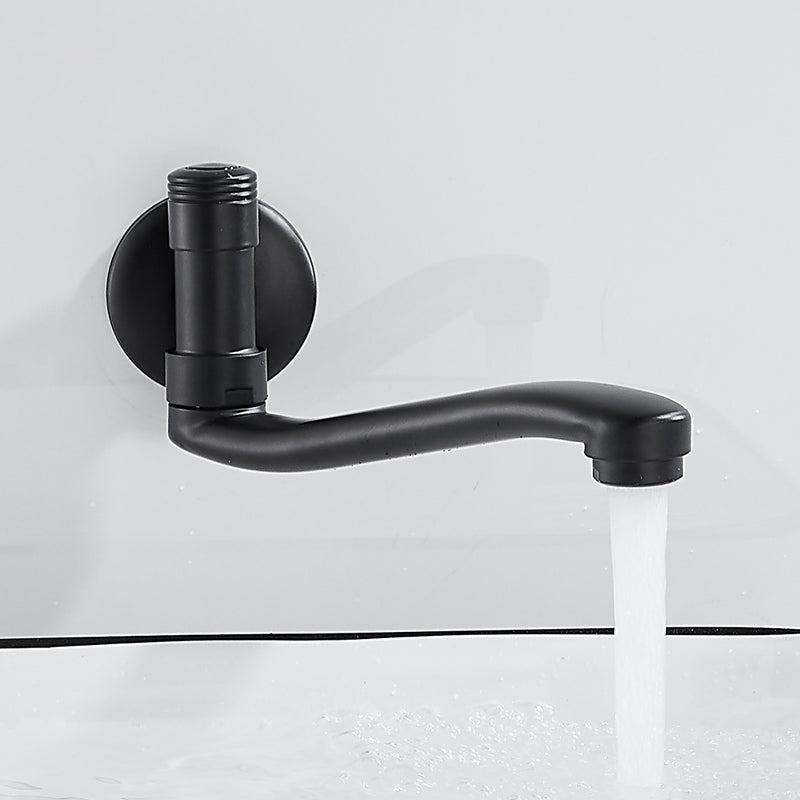 Shower Bath Filler Wall Mount Copper Low Arc Knob Handle Bathtub Faucet Trim