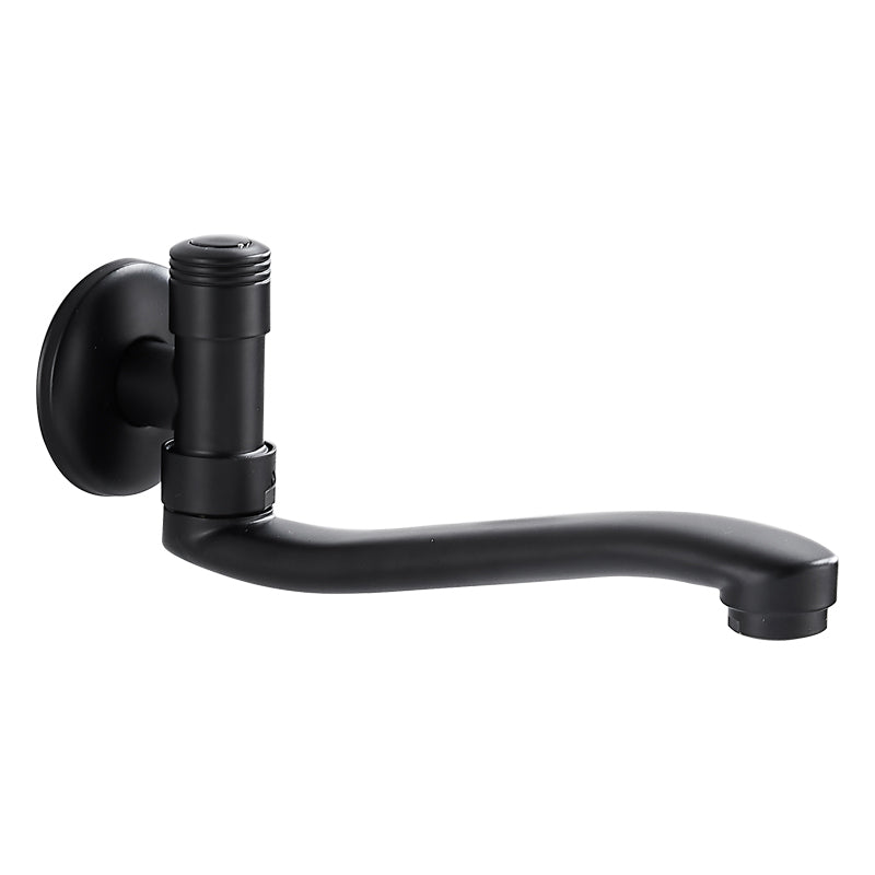Shower Bath Filler Wall Mount Copper Low Arc Knob Handle Bathtub Faucet Trim