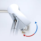 Contemporary Style Faucet Single Handle Basin Mixer Bathroom Faucet