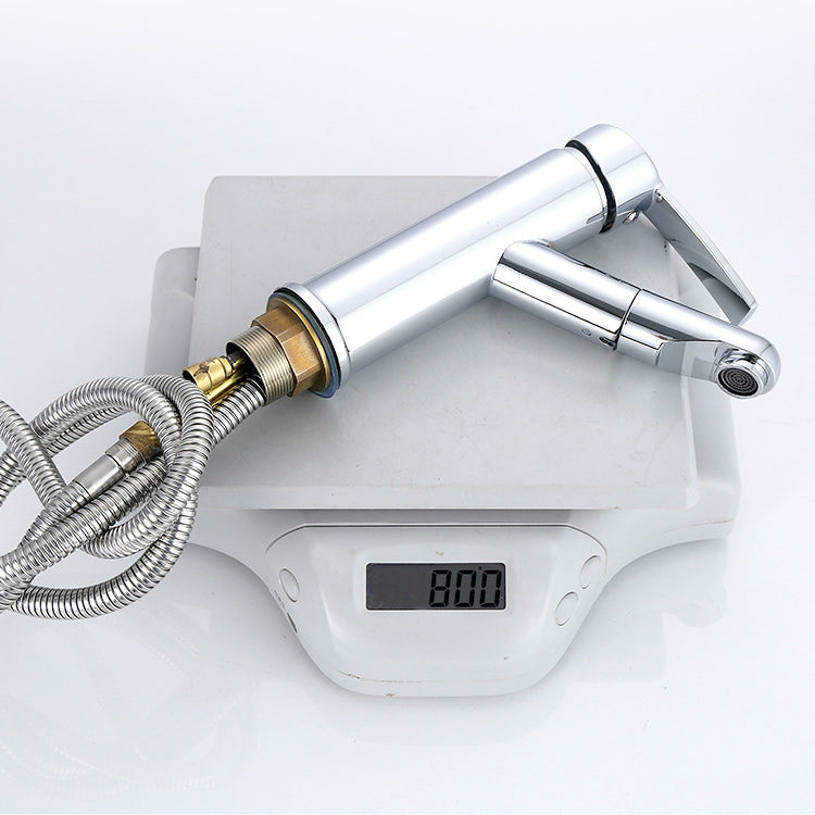 Contemporary Style Faucet Single Handle Basin Mixer Bathroom Faucet