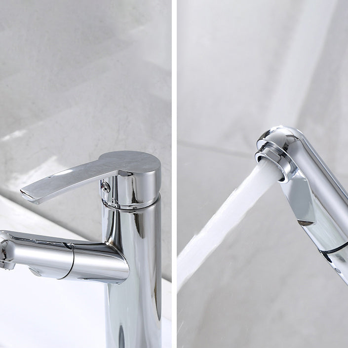 Contemporary Style Faucet Single Handle Basin Mixer Bathroom Faucet