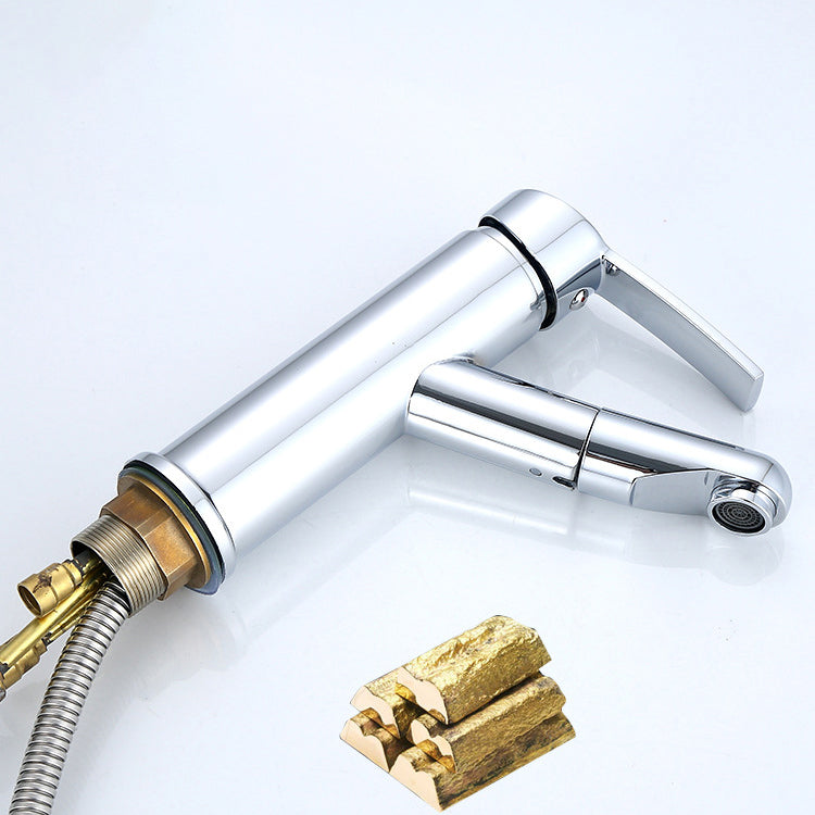 Contemporary Style Faucet Single Handle Basin Mixer Bathroom Faucet