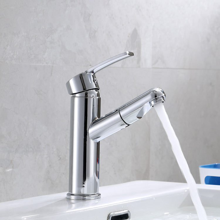 Contemporary Style Faucet Single Handle Basin Mixer Bathroom Faucet
