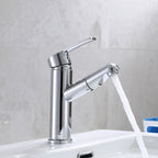 Contemporary Style Faucet Single Handle Basin Mixer Bathroom Faucet