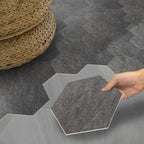 Peel and Stick Vinyl Floor Matte Stone Look Vinyl Floor