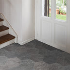 Peel and Stick Vinyl Floor Matte Stone Look Vinyl Floor