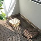 Wooden Floor Tile Solid Color Click Lock Non-Slip Outdoor Terrace