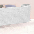 Modern Pearl Wainscoting Waterproof PVC Wall Access Panel Peel and Stick Wall Tile