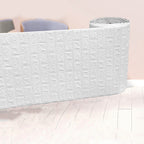 Modern Pearl Wainscoting Waterproof PVC Wall Access Panel Peel and Stick Wall Tile