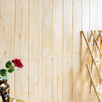 Modern Tin Back Panel Smooth Thickened Wall Ceiling Wood Grain Design