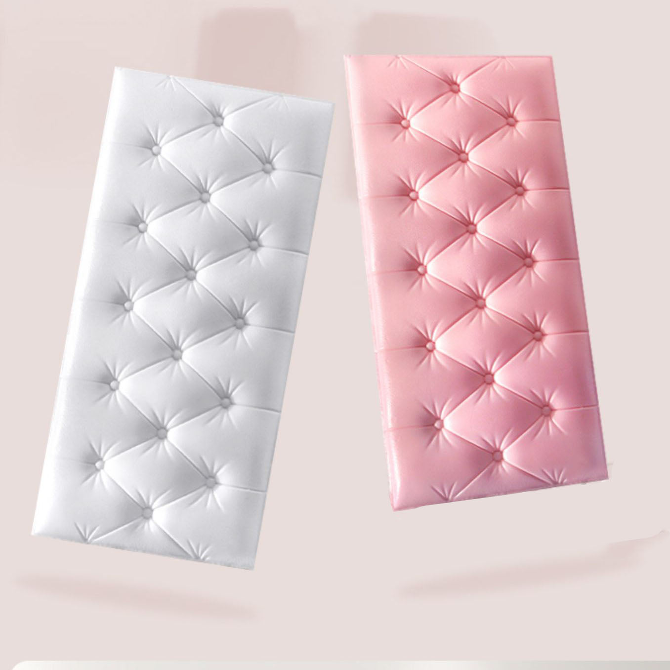 Modern Tin Backsplash Cover Smooth Wall Ceiling Cushion Plate Set of 1