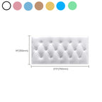 Modern Tin Backsplash Cover Smooth Wall Ceiling Cushion Plate Set of 1