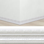 Modern PVC Wood Profile Smooth Wood Profile 3D Living Room Set with 1