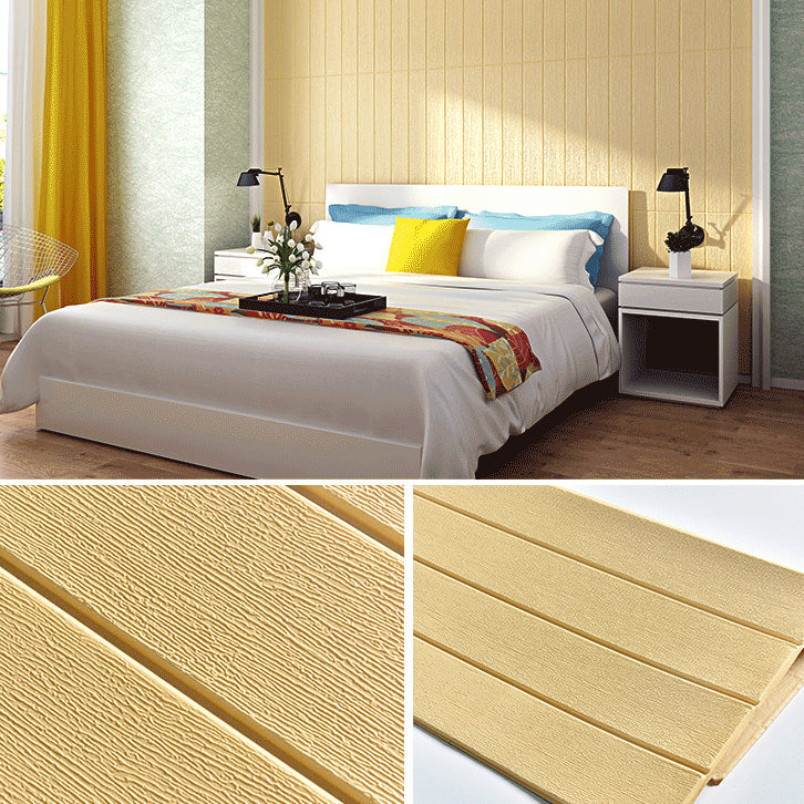 Farmhouse Wall Plank 3D Brick Bedroom and Living Room Wall Panel Set of 10