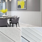 Farmhouse Wall Plank 3D Brick Bedroom and Living Room Wall Panel Set of 10