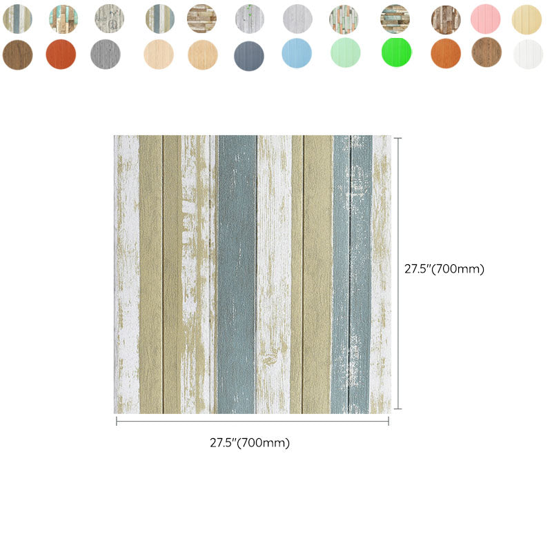 Farmhouse Wall Plank 3D Brick Bedroom and Living Room Wall Panel Set of 10