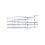 Modern Kitchen Backsplash Wallpaper Plaid Print Peel and Stick Backsplash Tile