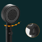 Contemporary Shower Head Combo Hand Shower Plastic Wall Mounted Shower Head