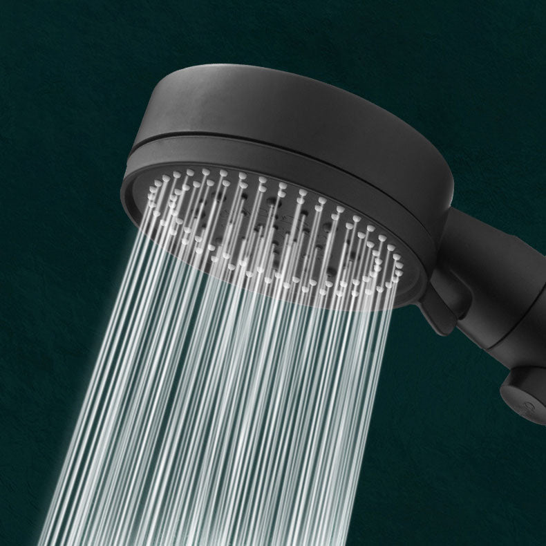 Contemporary Shower Head Combo Hand Shower Plastic Wall Mounted Shower Head