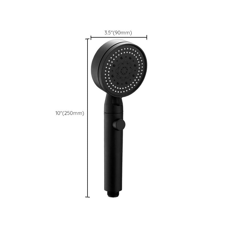 Contemporary Shower Head Combo Hand Shower Plastic Wall Mounted Shower Head