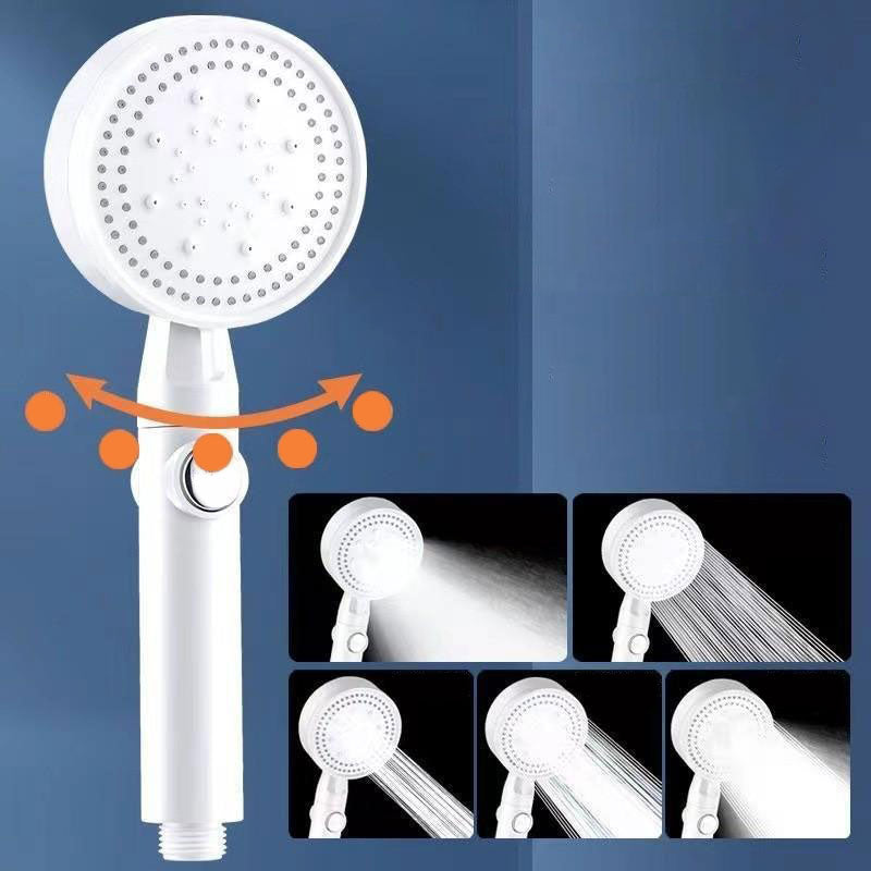 Contemporary Showerhead Combination Hand Shower Plastic Wall Mount Shower Combination
