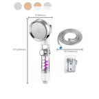 Contemporary Shower Combination Hand Shower Plastic Wall Mounted Shower Head Combination