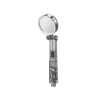 Standard Constant Temperature Shower Head Round Metal Adjustable Spray Pattern Shower Head