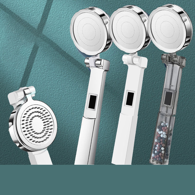 Standard Constant Temperature Shower Head Round Metal Adjustable Spray Pattern Shower Head