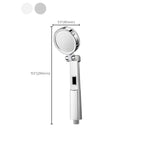 Standard Constant Temperature Shower Head Round Metal Adjustable Spray Pattern Shower Head