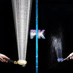 Contemporary Shower Combo Handheld Shower Metal Wall Mount Shower Head Combo