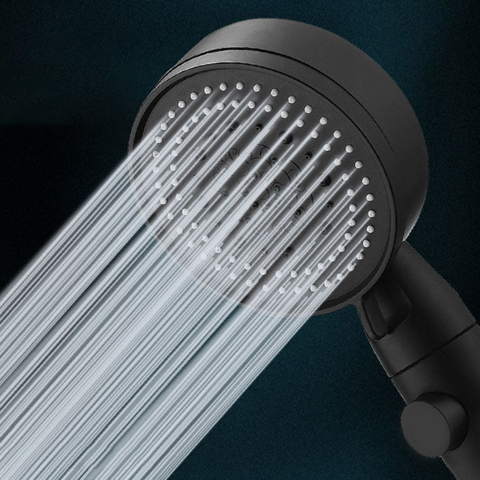 Contemporary Showerhead Combination Handheld Shower Plastic Wall Mount Round Showerhead