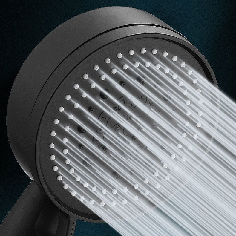Contemporary Showerhead Combination Handheld Shower Plastic Wall Mount Round Showerhead