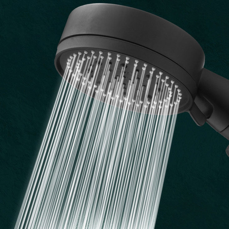 Contemporary Showerhead Combination Handheld Shower Plastic Wall Mount Round Showerhead