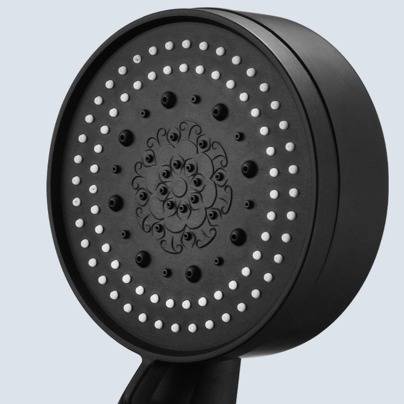 Contemporary Showerhead Combination Handheld Shower Plastic Wall Mount Round Showerhead