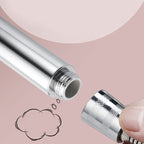 Contemporary Shower Head Combination Handheld Shower Plastic Wall Mounted Silver Shower Head