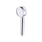 Contemporary Shower Head Combination Handheld Shower Plastic Wall Mounted Silver Shower Head