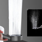 Contemporary shower head combination hand shower plastic wall-mounted round shower combination