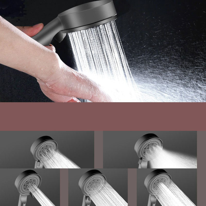 Contemporary shower head combination hand shower plastic wall-mounted round shower combination
