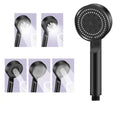 Contemporary shower head combination hand shower plastic wall-mounted round shower combination