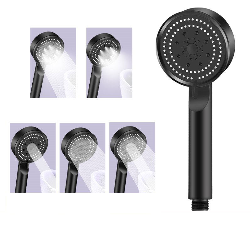 Contemporary shower head combination hand shower plastic wall-mounted round shower combination