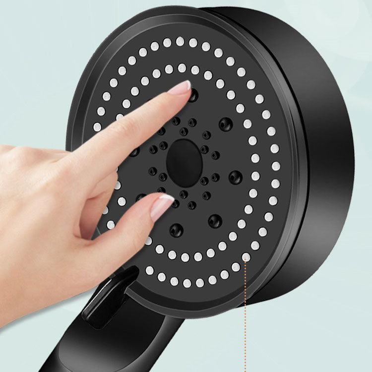Contemporary shower head combination hand shower plastic wall-mounted round shower combination