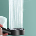 Contemporary shower head combination hand shower plastic wall-mounted round shower combination