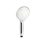 Modern Dual Shower Head Square High Arc Shower Head in Silver