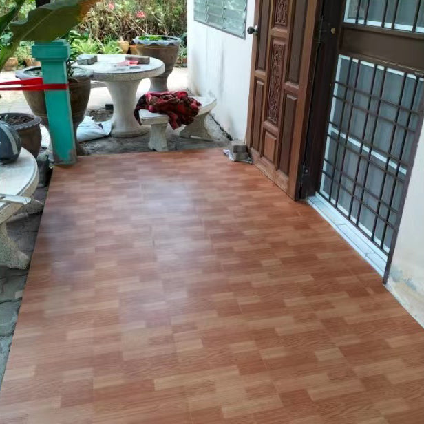 Peel and Stick PVC Flooring Matt Vinyl Flooring with Stone Look