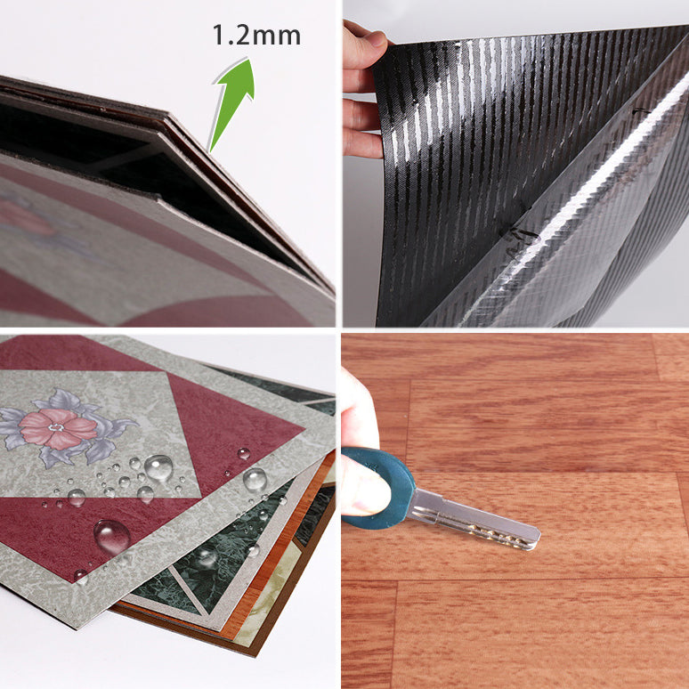 Peel and Stick PVC Flooring Matt Vinyl Flooring with Stone Look