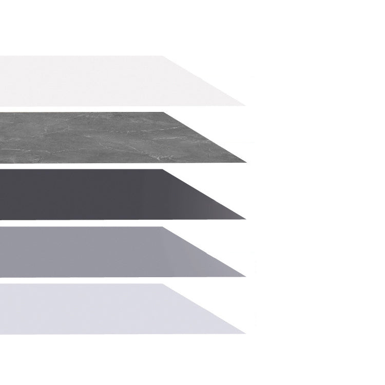 Peel and Stick Vinyl Floor Low Gloss PVC Flooring with Marble Look