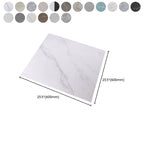 Peel and Stick Vinyl Floor Low Gloss PVC Flooring with Marble Look