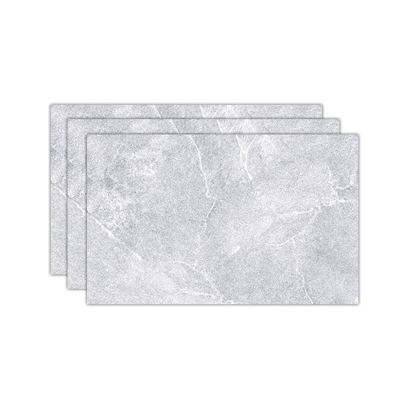 Peel and Stick Vinyl Floor Low Gloss Vinyl Floor with Marble Look