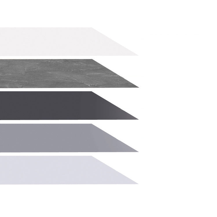 Peel and Stick Vinyl Floor Low Gloss Vinyl Floor with Marble Look